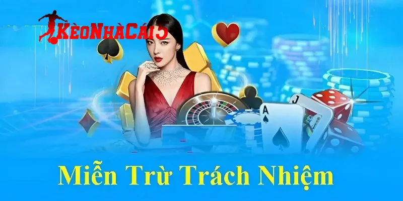 Các khoản trong miễn trừ trách nhiệm của trang